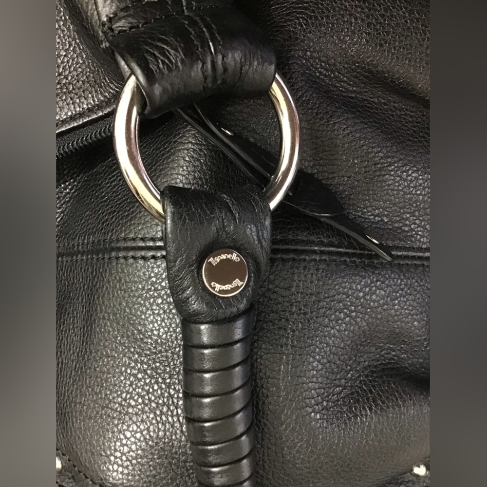 Tignanello Pepple Leather Shoulder Bag Purse - Picture 14 of 14
